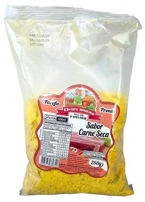 Farofa de Carne Seca
